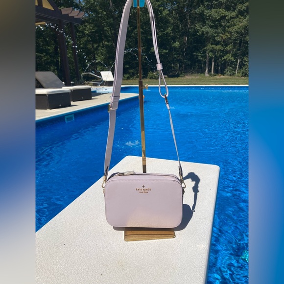 Kate Spade Purple Crossbody Bag with Metallic Logo - Picture 3 of 9